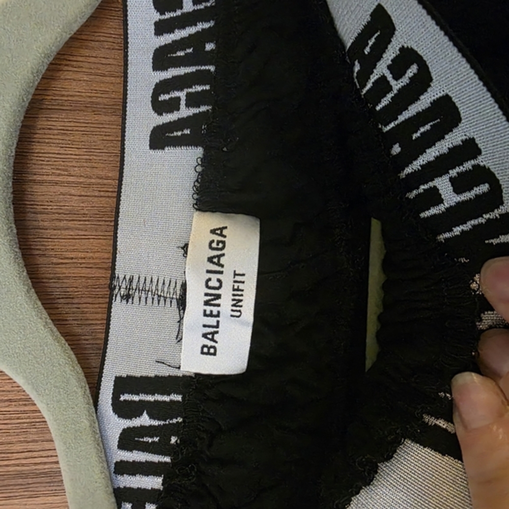 Balenciaga Black Joggers With Layered Boxers Premium Comfort